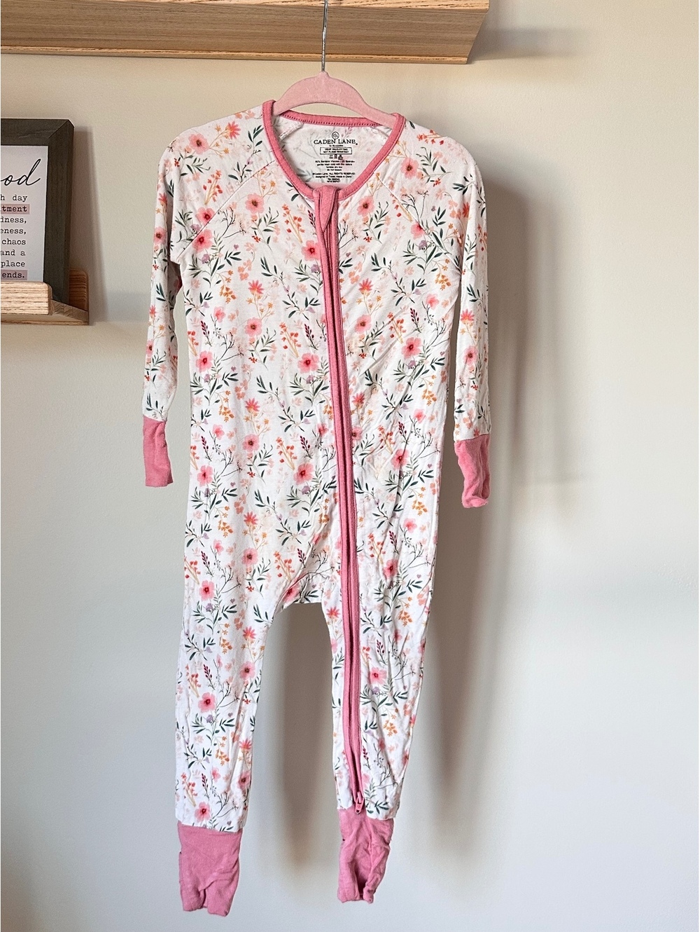 Caden Lane Bamboo Convertible Zippy Sz 12-18m